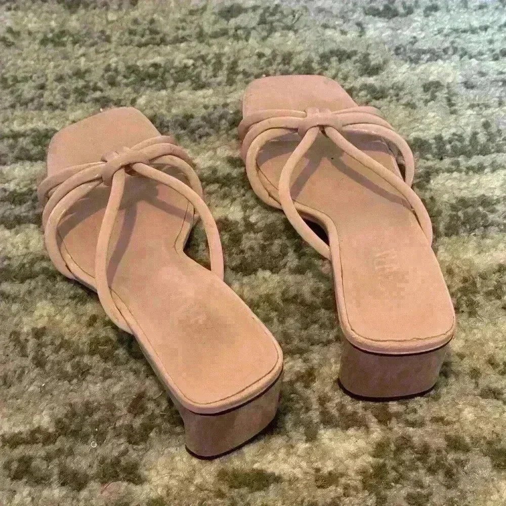 Baby Pink Pre-Loved Zara Heels - Picture 3 of 3